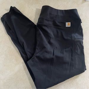 Carhartt Black Fitted legging pants size XL women’s